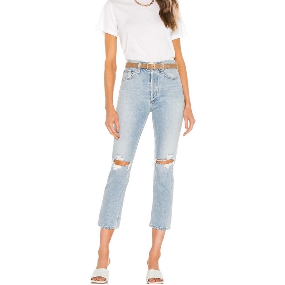 Agolde Riley Crop Jeans - Picture 3 of 10